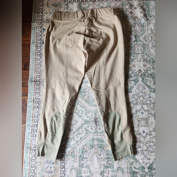 Ariat Tan Leggings Relaxed Fit Versatile Wear - Picture 2 of 5